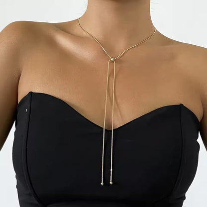 Snake Chain Choker Necklace